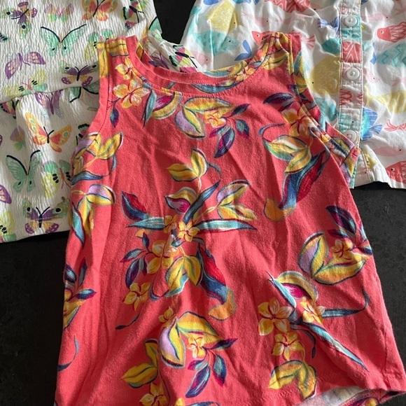 Toddler Girl Summer Tank Tops Vibrant and Stylish - Picture 2 of 6
